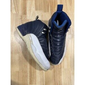 Size 10 Air Jordan 12 Obsidian 130690-411 Authentic OG 1997 Restoration Project